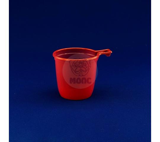 Фото 3 Чашка кофейная 200 мл одноразовая красная 2020